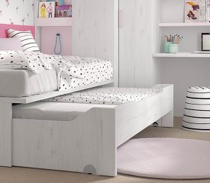 Dormitorio juvenil cama compacta con cajones inferiores Mood 2021