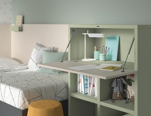 Dormitorio juvenil cama block rincón Mood 2021