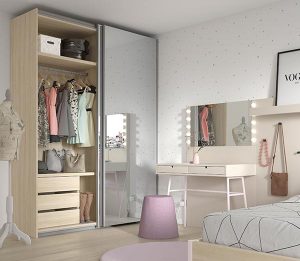 Dormitorio juvenil con cama simple 135 Mood 2021