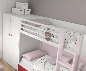 Dormitorio juvenil con litera Mood 2021
