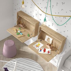 Dormitorio infantil con una litera con cama inferior Mood 2021